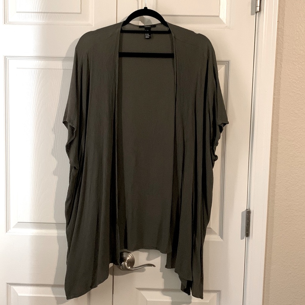 Forever 21 Short Sleeve Cardigan